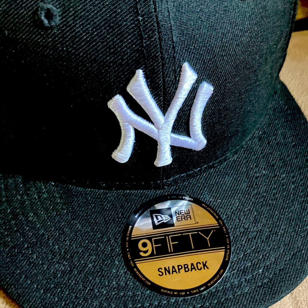 SnapBack clean fitted barley worn